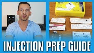 How To Prepare An Injection For TRT Testosterone Replacement Therapy