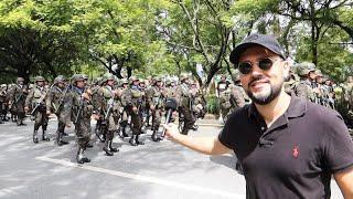 Así es un DESFILE MILITAR en GUATEMALA