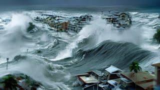 TOP 22 minutes of the biggest storm in USA Footage of the natural disaster in Texas