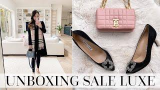 LUXURY SALES WHAT I BOUGHT AND THE BEST OF THE SALES MANOLOS BURBERRY MAX MARA & MORE