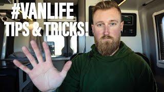 5 Things To Know About VANLIFE  Tips & Tricks