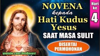 NOVENA kepada HATI KUDUS YESUS Saat Masa Sulit  HARI KEEMPAT   Doa Katolik  Doa Novena