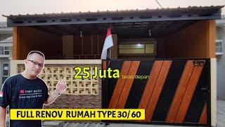 Biaya renovasi rumah type 3060 full depan belakang ll Royal Rajeg ll