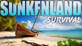 Sunkenland Island and Underwater Survival