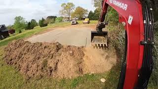 Grading For A New Garage Pad