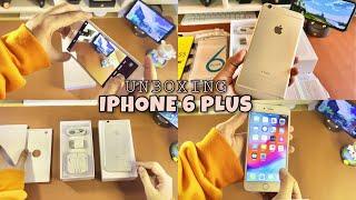 iPhone 6 Plus Unboxing 2022  *aesthetic*   camera video sound test