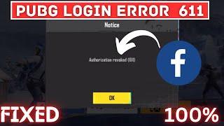 How to Fix Pubg Authorization Revoked 611How to Solve Pubg Login Problem Authorization Revoked2023