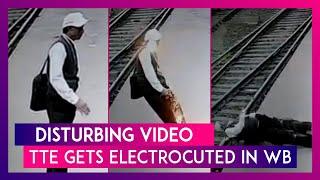 West Bengal Ticket Checker Accidently Gets Electrocuted At The Kharagpur Railway Station