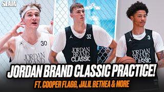 NBA Scouts Watch Cooper Flagg Jalil Bethea and MORE at Jordan Brand Classic Practice 