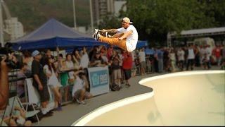 Bob Burnquist & Pedro Barros Rip The Rio Sul Bowl Brasil