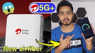 Airtel xstream airfiber new device  Airtel 5g router  Airtel launched new airfiber device