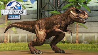 GILA ADA TREX GENERASI KE 2 Jurassic World The Game GAMEPLAY #6