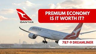 FULL Qantas Premium Economy Review - Sydney To Dallas 787-9 Dreamliner