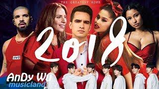 MASHUP 2018 THE GREATEST HOPE - 2018 Year End Mashup by #AnDyWuMUSICLAND Best 144 Pop Songs