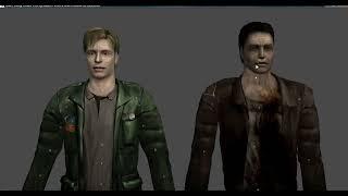 Dead James James & Harry 3D models - Silent Hill 2 - 3