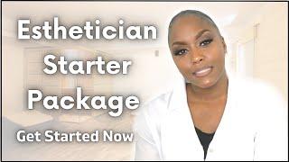 New Esthetician Starter Package To Get Started  Equipment