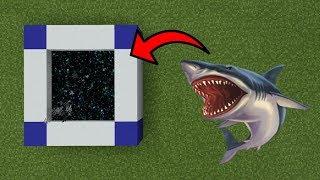 How To Make a Portal to the Shark Dimension in MCPE Minecraft PE