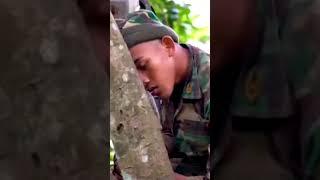 Tni bertahan hidup di hutan  #tentara #komando #militaryindonesia #tni #army