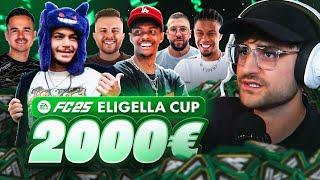 DER ERSTE EA SPORTS FC 25 2000€ ELIGELLA CUP mit Mert Willy Broski Solution Hamed & Co.