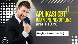 Aplikasi CBT Ujian OnlineOffline 2022 Gratis 100%  Instalasi membuat databace Setting Ujian.