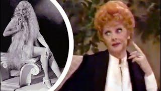Lucille Ball angrily responds to nude modeling question - 1982 Interview