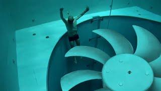 he couldnt escape the worlds deepest pool..