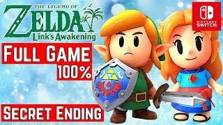 Zelda Links Awakening Switch - Gameplay Walkthrough Full Game 100% - No Commentary