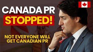 Finally Canada Stopped PR for Everyone  Canada Immigration 2024  Canada New Update  Canada PR