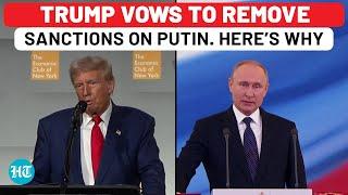 Trump Vows To Remove All Sanctions On Russia Amid Ukraine War Cites This Reason  Watch