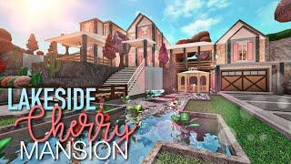 Lakeside Cherry Blossom Mansion  Welcome to Bloxburg