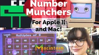 Number Munchers for the Apple II and Macintosh - Software Overview