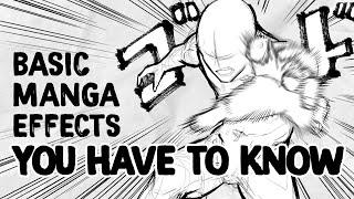 3 MangaComic Effects EVERYONE needs to know  Tutorial  DrawlikeaSir