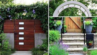 55 Beautiful Garden Gates for Your Yard Creative DIY Backyard Ideas