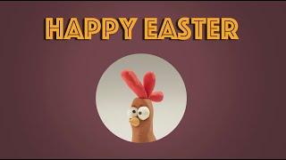 HAPPY EASTER - STOP MOTION ANIMATION #happyeaster #waaber #easter #animation