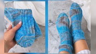 MOST COMFORTABLE SOCKSSocks with a popular heel. detailed master class. Knitting socks