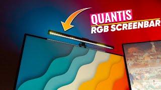 Dont Buy BENQ ScreenBar - Get This Quantis RGB Monitor Light Bar Instead