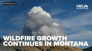 LATEST WILDFIRE COVERAGE Fire growth continues due to extreme heat windy conditions
