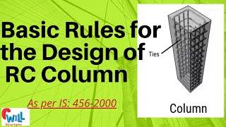 Basic Rules for the Design Of RC Column Civil Engineering