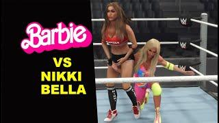 WWE 2K23 Barbie vs Nikki Bella - Quiet Match