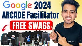 Google Launched Arcade Facilitator Program  100% Free Google Swags  Learn to Earn  Free T-shirts