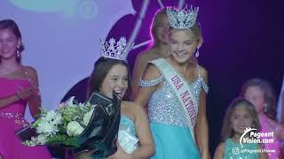 2023 USA National Preteen Crowning Moment - Gabriella Canale USA National Miss