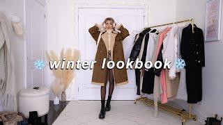WINTER LOOKBOOK 2022  casual + warm outfits ️