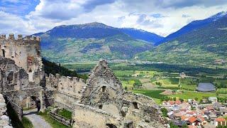 Schloss Lichtenberg Castello Di Montechiaro South Tyrol ITALY • Virtual Walking Tour 4K ASMR