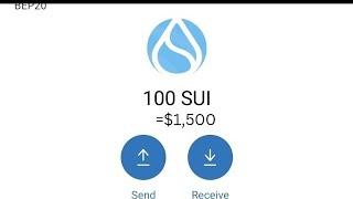 How to Claim $1500 SUI Token into Trust Wallet