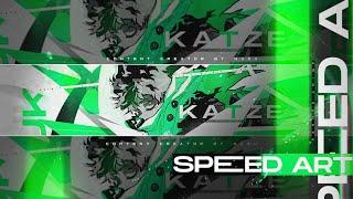 Speed Art - BannerAnime @iKatze yNasu ·