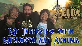 Breath of the Wild Interview with Miyamoto & Aonuma  The Completionist