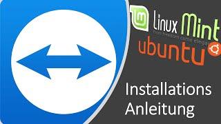 Linux Ubuntu & Mint Teamviewer installieren und deinstallieren Fernwartung