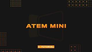 Live Streaming  Atem Mini + ProPresenter 7