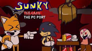 SUNKY the PC Port Full Version - TEA TIME and Extras Sonic PC PORT Parody