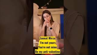 Jannat Mirza Valentine Day Viral Video 